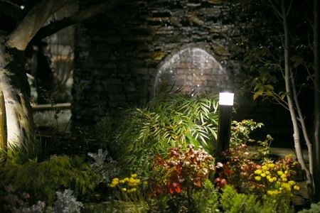 庭　LED照明